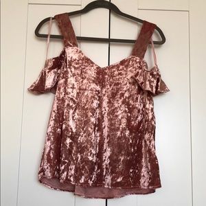 Velvet top